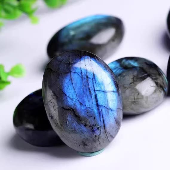 Olivenorma Polished Tumbled Labradorite Gemstone Decoration - image 1