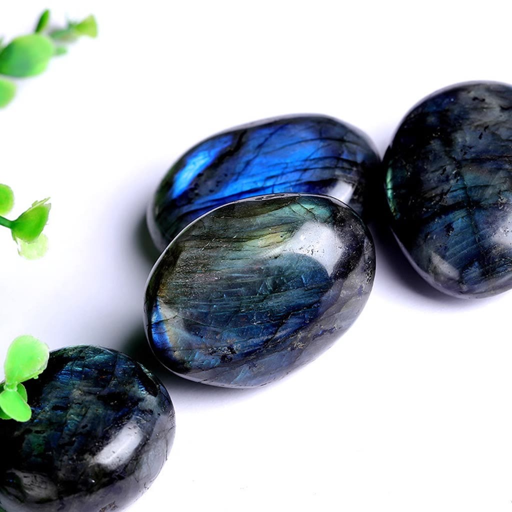 Olivenorma Polished Tumbled Labradorite Gemstone Decoration - image 4