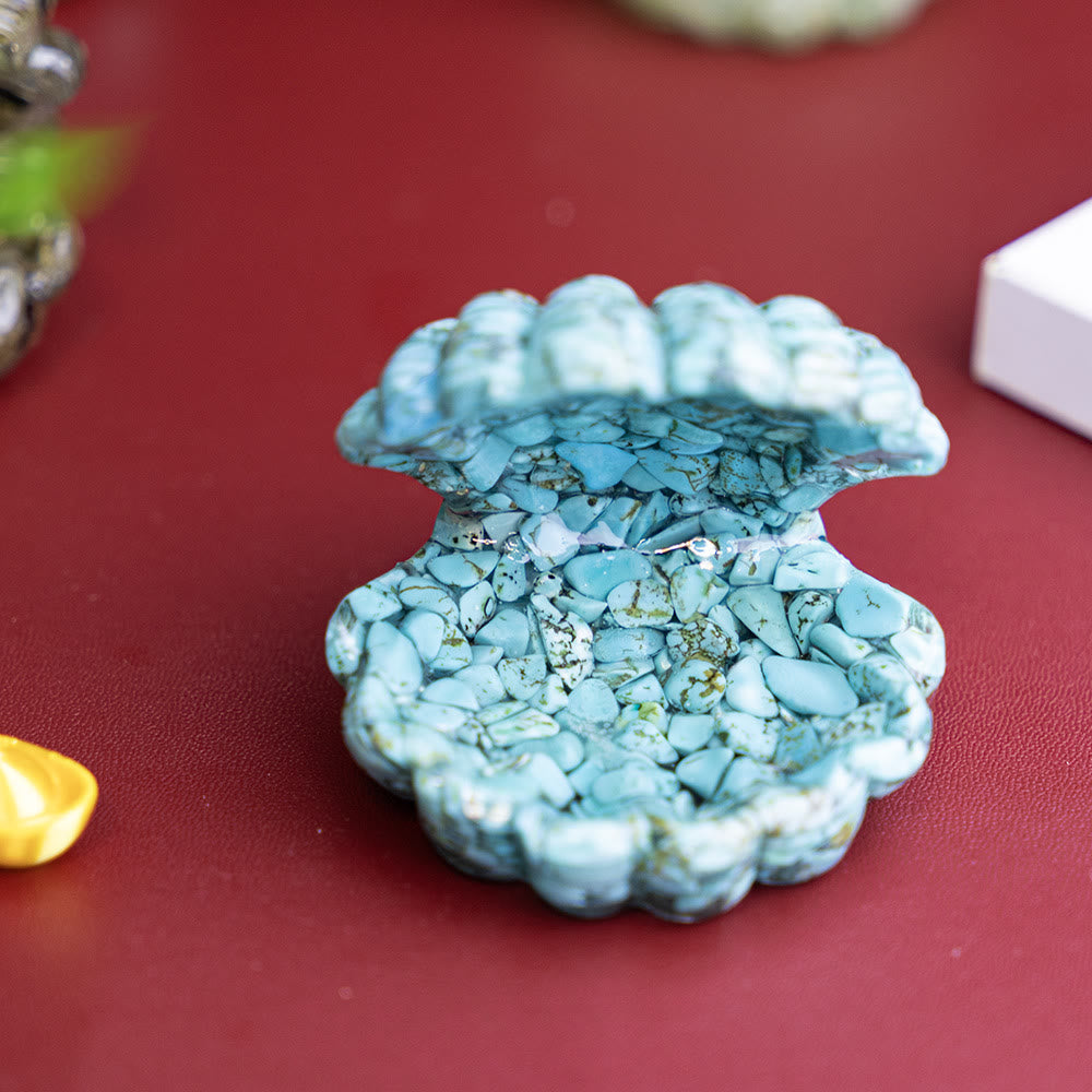 FREE Today: Resin-Filled Natural Crystal Seashell Desktop Ornament Decoration - image 2