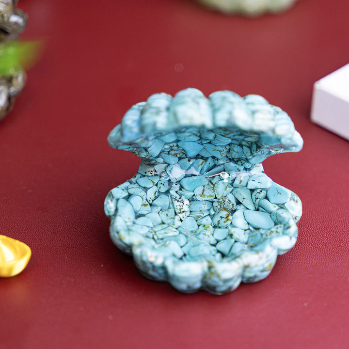FREE Today: Resin-Filled Natural Crystal Seashell Desktop Ornament Decoration - image 2