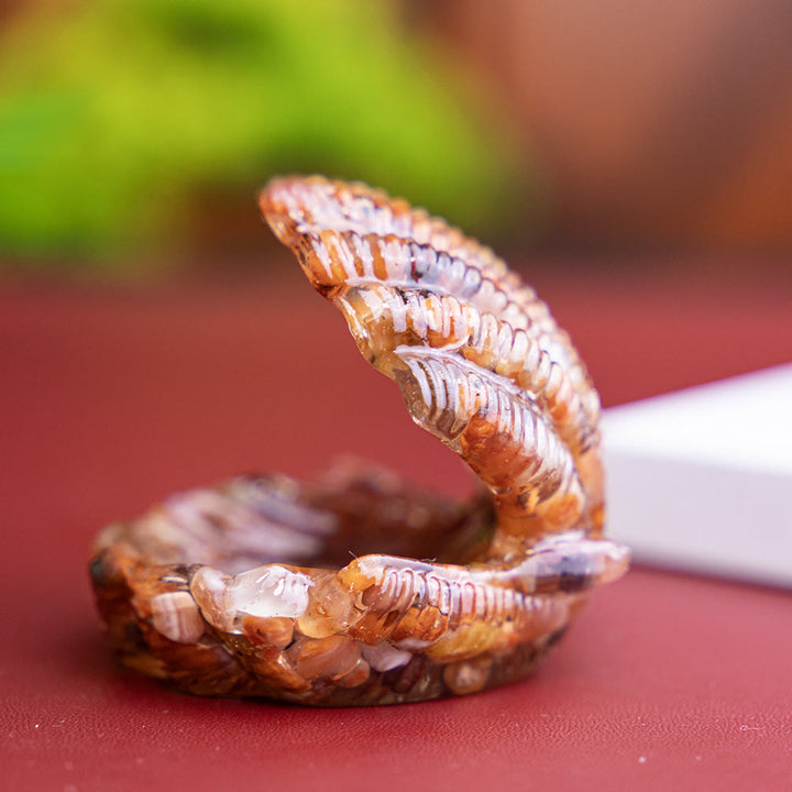 FREE Today: Resin-Filled Natural Crystal Seashell Desktop Ornament Decoration - Red Agate - image 30