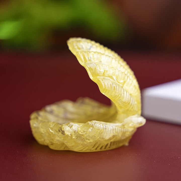 FREE Today: Resin-Filled Natural Crystal Seashell Desktop Ornament Decoration - Lemon-Quartz - image 28