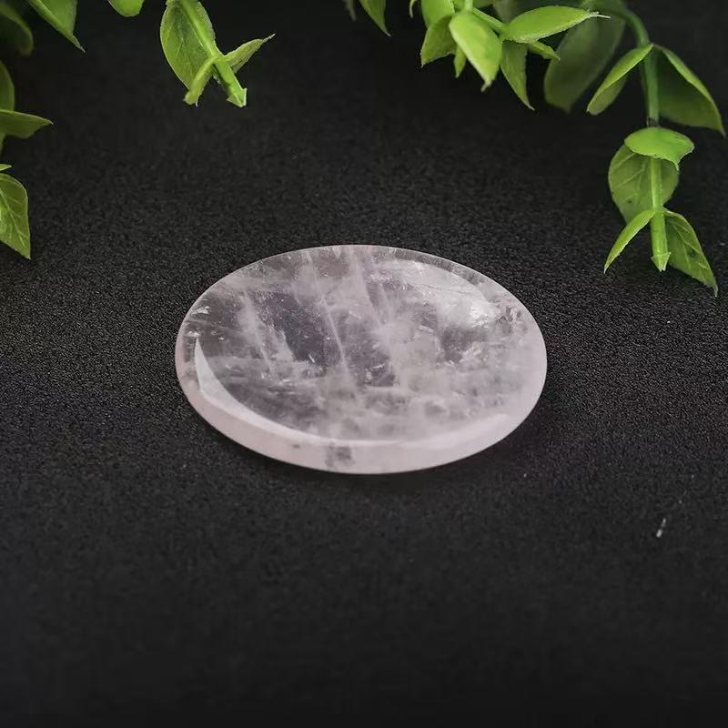 Olivenorma Thumb‑Shaped‑Worry‑Stone Assorted Crystals Gemstone Decoration - Rose Quartz - 10Pcs - image 4