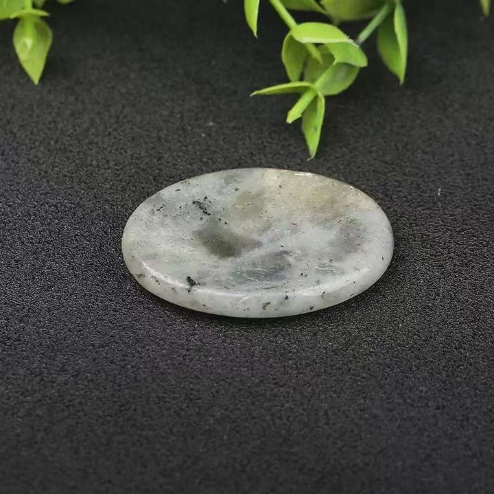 Olivenorma Thumb‑Shaped‑Worry‑Stone Assorted Crystals Gemstone Decoration - Labradorite - 10Pcs - image 29