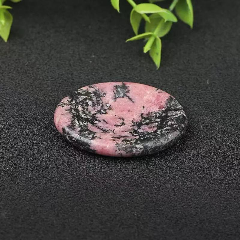 Olivenorma Thumb‑Shaped‑Worry‑Stone Assorted Crystals Gemstone Decoration - Rhodonite - 10Pcs - image 25