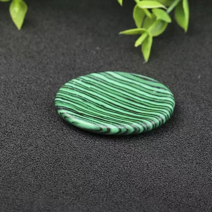 Olivenorma Thumb‑Shaped‑Worry‑Stone Assorted Crystals Gemstone Decoration - Malachite - 10Pcs - image 41