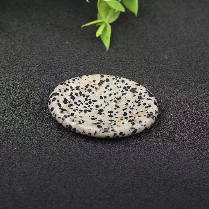 Olivenorma Thumb‑Shaped‑Worry‑Stone Assorted Crystals Gemstone Decoration - Dalmation Jasper - 10Pcs - image 33