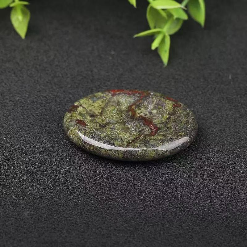 Olivenorma Thumb‑Shaped‑Worry‑Stone Assorted Crystals Gemstone Decoration - Dragon Blood Stone - 10Pcs - image 37