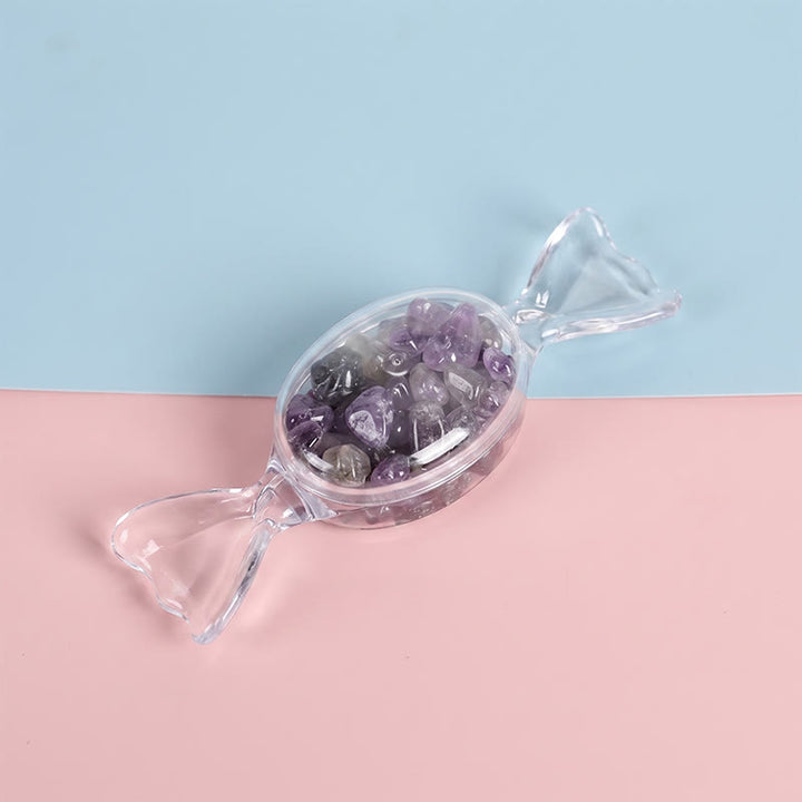 Olivenorma Clear‑Transparent‑Candy‑Housing Assorted Crystal Chips Gemstone Decoration - Amethyst - 10Pcs - image 7