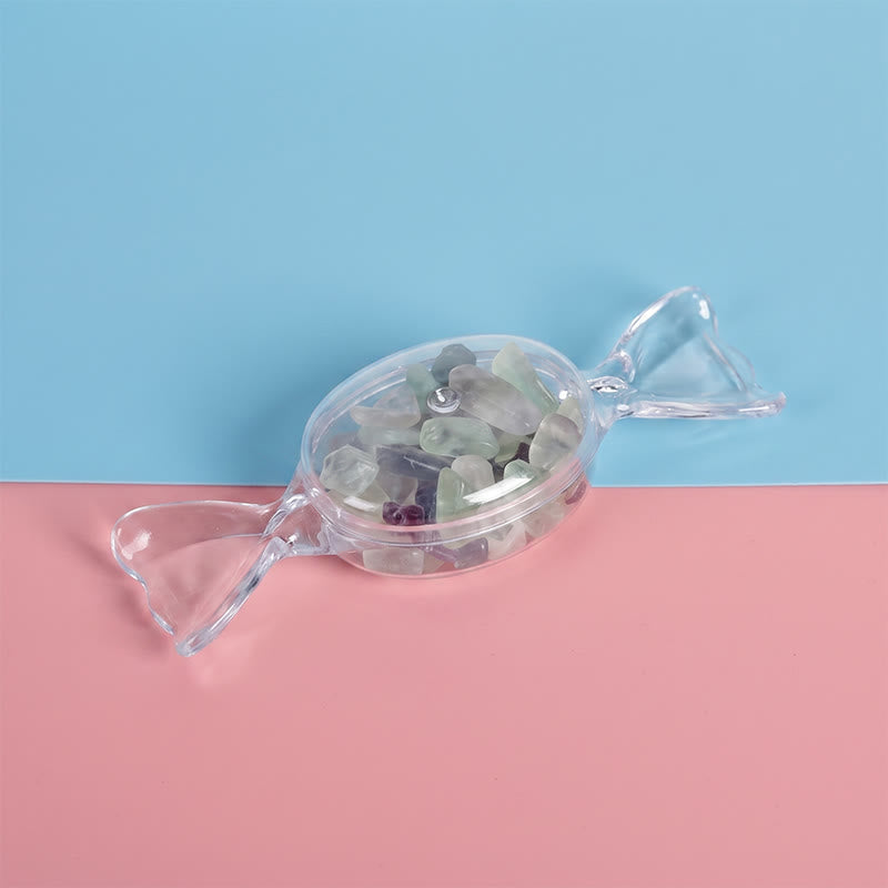 Olivenorma Clear‑Transparent‑Candy‑Housing Assorted Crystal Chips Gemstone Decoration - fluorite - 10Pcs - image 18