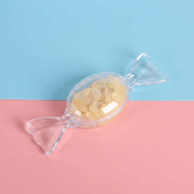 Olivenorma Clear‑Transparent‑Candy‑Housing Assorted Crystal Chips Gemstone Decoration - Mellow Yellow Jade - 10Pcs - image 20