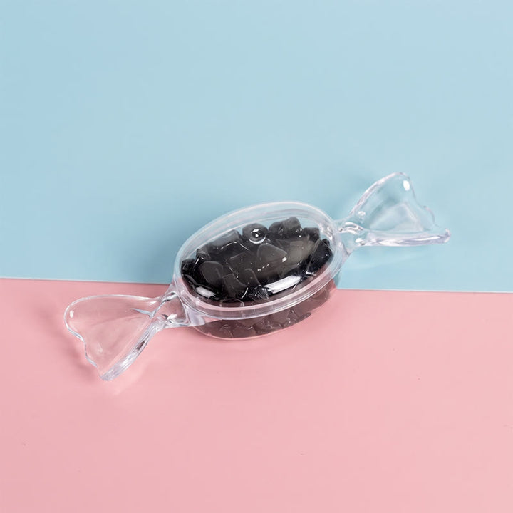 Olivenorma Clear‑Transparent‑Candy‑Housing Assorted Crystal Chips Gemstone Decoration - obsidian - 10Pcs - image 21