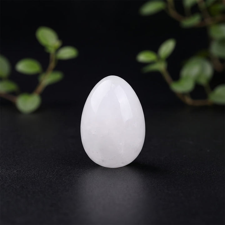 Olivenorma Polished‑Egg‑Shaped‑Tumbled Assorted Crystals Gemstone Decoration - Clear Quartz - 10Pcs - image 30