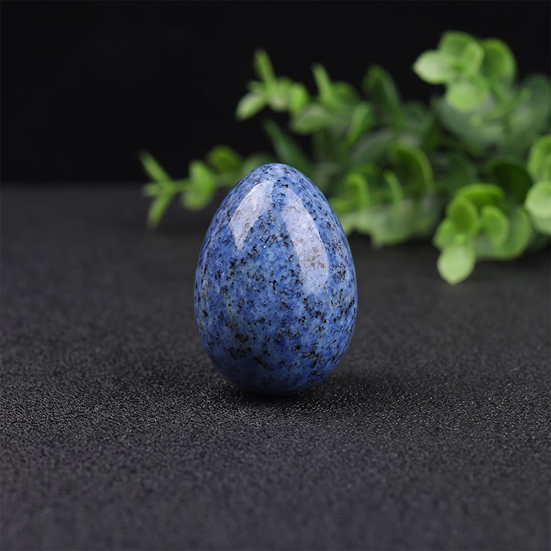 Olivenorma Polished‑Egg‑Shaped‑Tumbled Assorted Crystals Gemstone Decoration - Blue Aventurine - 10Pcs - image 40