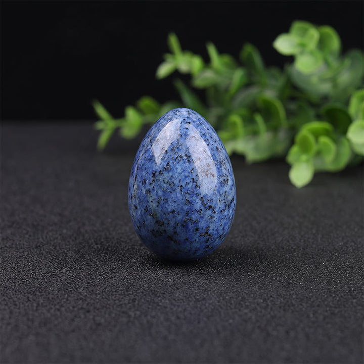 Olivenorma Polished‑Egg‑Shaped‑Tumbled Assorted Crystals Gemstone Decoration - Blue Aventurine - 10Pcs - image 40