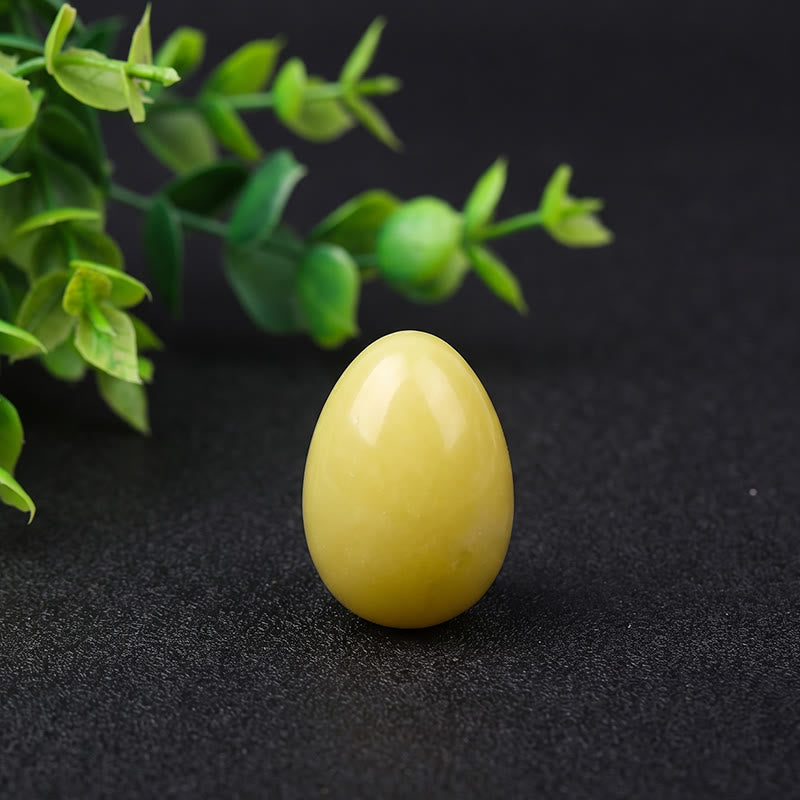 Olivenorma Polished‑Egg‑Shaped‑Tumbled Assorted Crystals Gemstone Decoration - Lemon Jade - 10Pcs - image 58