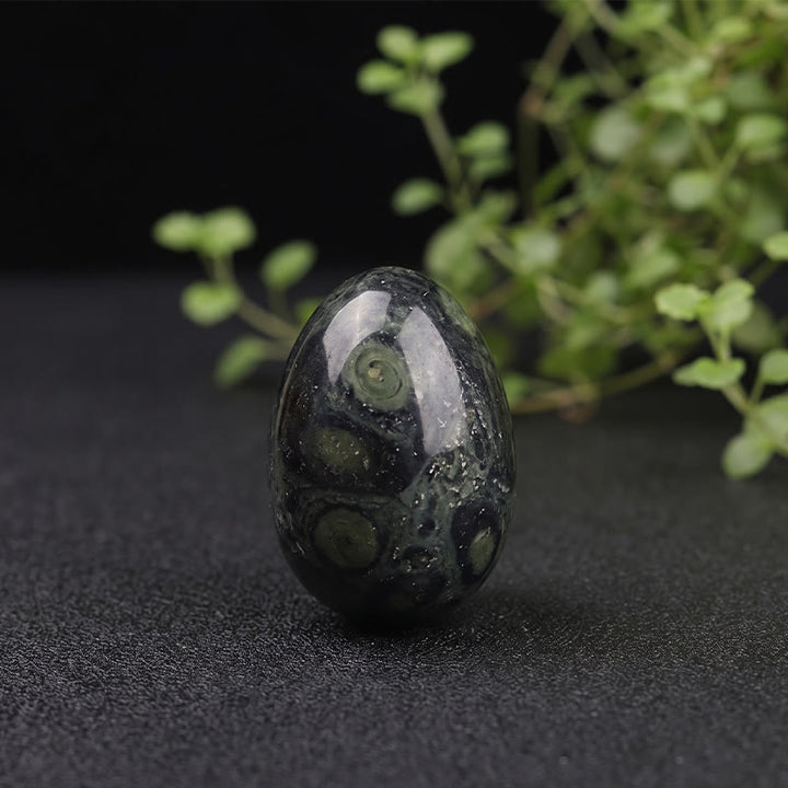 Olivenorma Polished‑Egg‑Shaped‑Tumbled Assorted Crystals Gemstone Decoration - Peacock Eye - 10Pcs - image 45