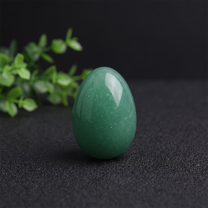 Olivenorma Polished‑Egg‑Shaped‑Tumbled Assorted Crystals Gemstone Decoration - Green Aventurine - 10Pcs - image 4