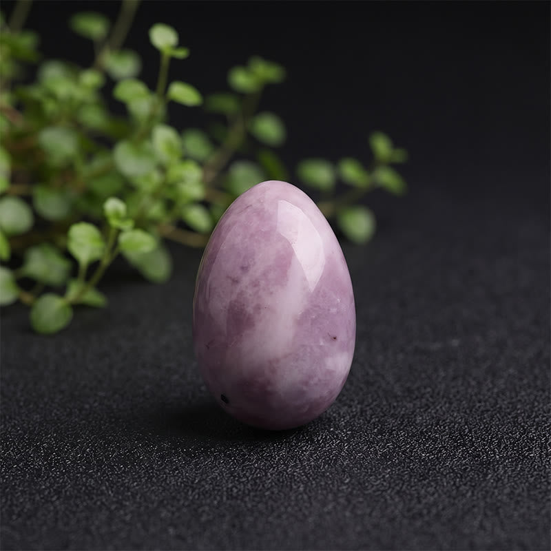 Olivenorma Polished‑Egg‑Shaped‑Tumbled Assorted Crystals Gemstone Decoration - lilac - 10Pcs - image 6