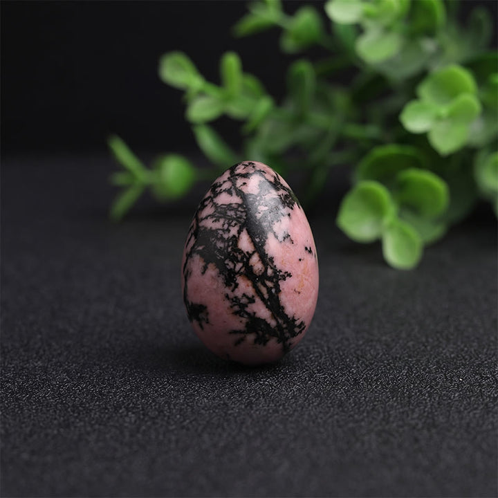 Olivenorma Polished‑Egg‑Shaped‑Tumbled Assorted Crystals Gemstone Decoration - Rhodonite - 10Pcs - image 20