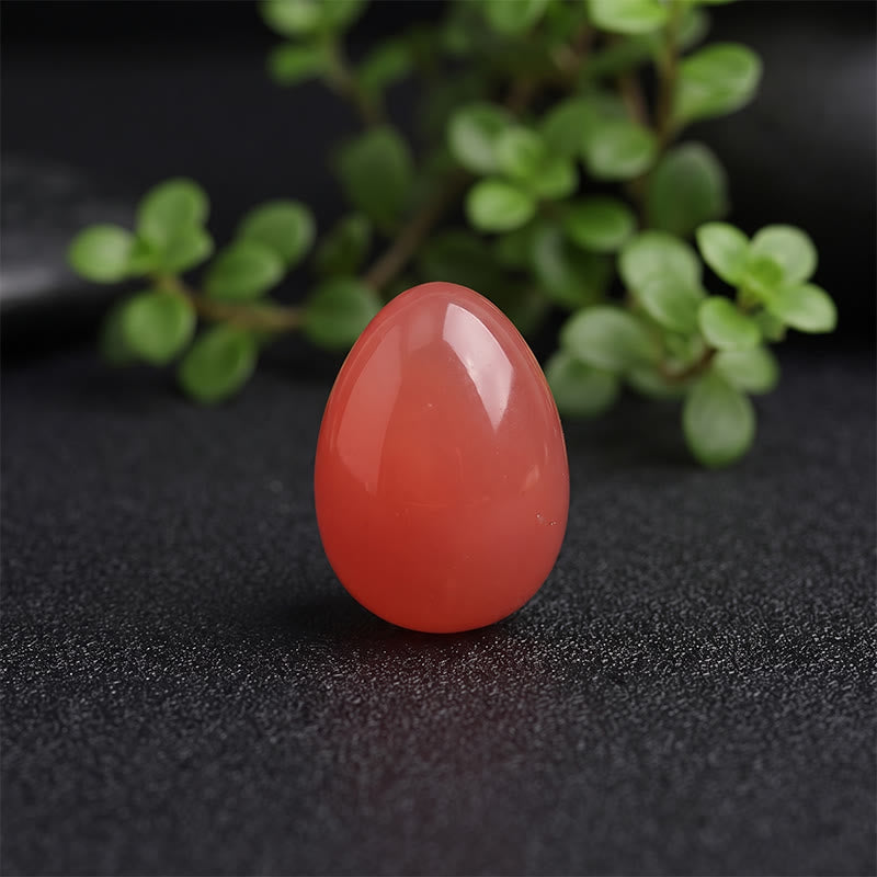 Olivenorma Polished‑Egg‑Shaped‑Tumbled Assorted Crystals Gemstone Decoration - Watermelon red - 10Pcs - image 19