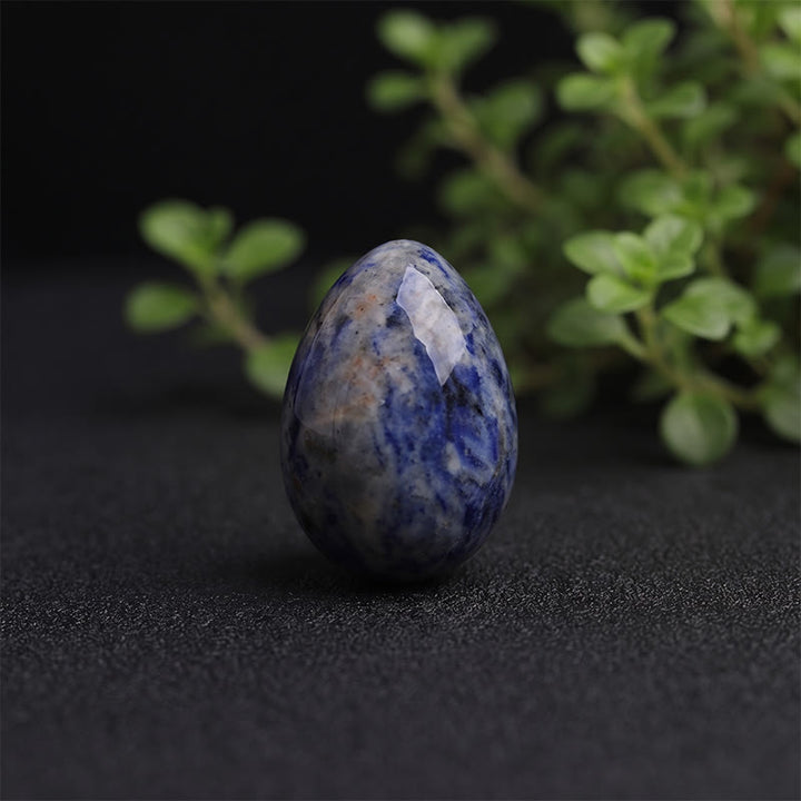 Olivenorma Polished‑Egg‑Shaped‑Tumbled Assorted Crystals Gemstone Decoration - Sodalite - 10Pcs - image 22