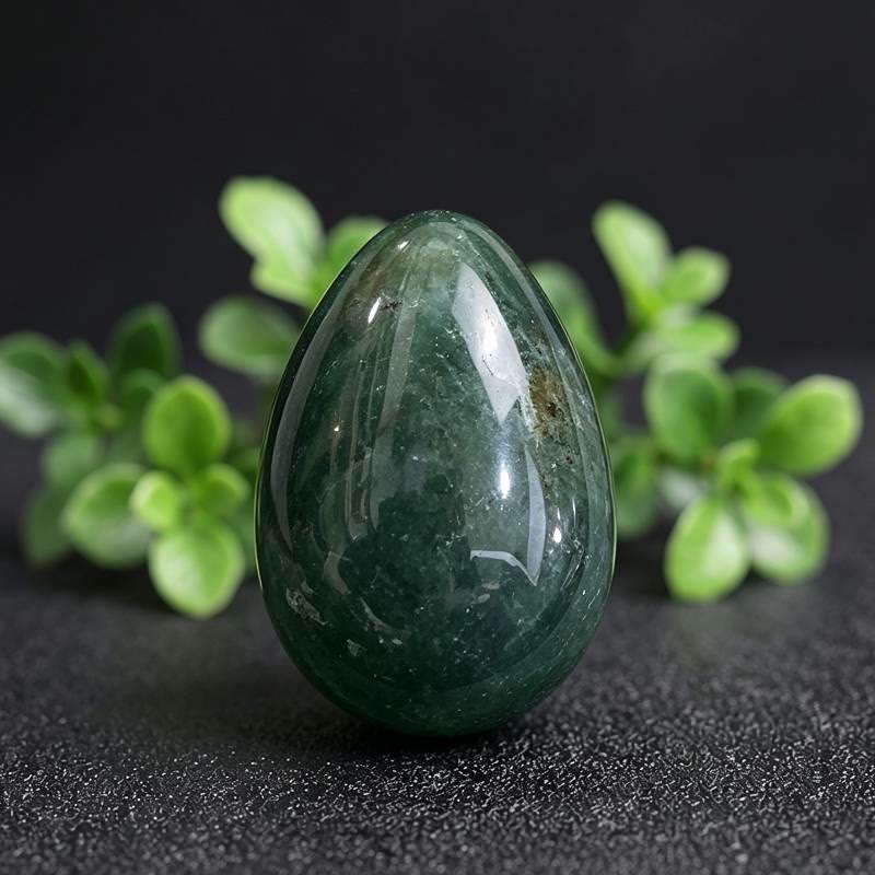 Olivenorma Polished‑Egg‑Shaped‑Tumbled Assorted Crystals Gemstone Decoration - India Agate - 10Pcs - image 51