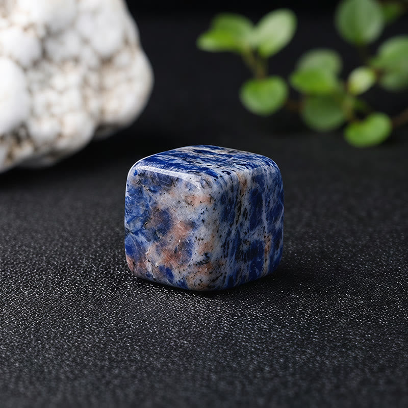Olivenorma Cube‑Shaped‑Polished Assorted Crystals Gemstone Decoration - Sodalite - 1.5-2cm /0.59-0.79 inch - 10Pcs - image 26