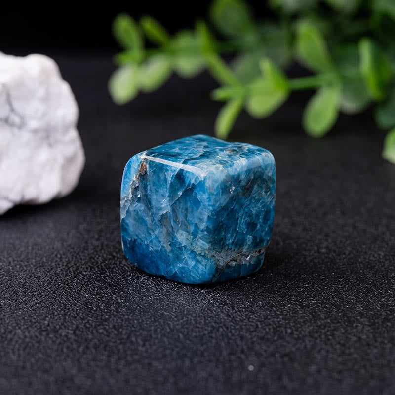 Olivenorma Cube‑Shaped‑Polished Assorted Crystals Gemstone Decoration - Blue Apatite - 1.5-2cm /0.59-0.79 inch - 10Pcs - image 36