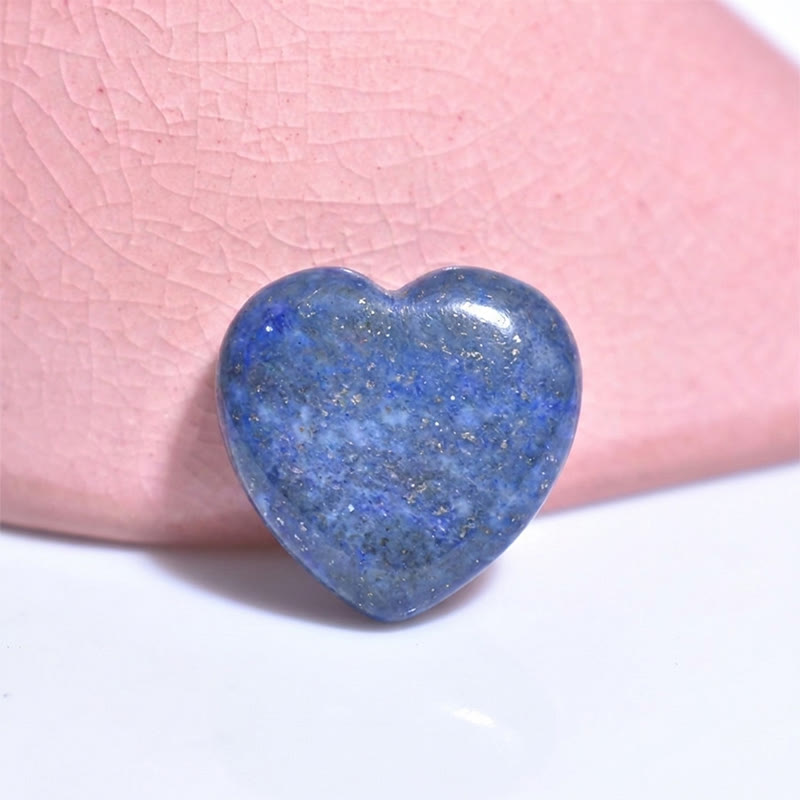 Olivenorma Undrilled Heart Natural Crystal Gemstone Decoration - Lapis Lazuli - 10Pcs - image 15