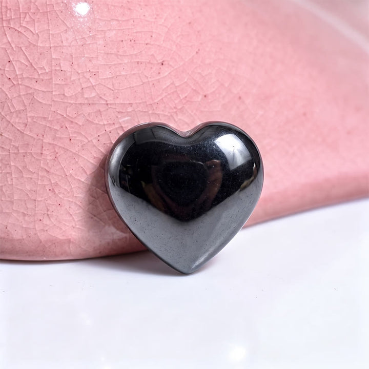 Olivenorma Undrilled Heart Natural Crystal Gemstone Decoration - ironstone - 10Pcs - image 101