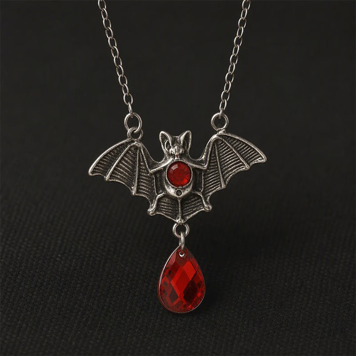 FREE Today: Vintage Metal Bat Choker Pendant Necklace Halloween Witchy Jewelry Day of the Dead - image 4