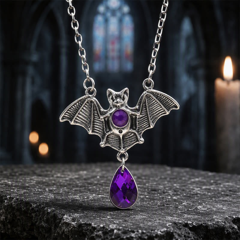 FREE Today: Vintage Metal Bat Choker Pendant Necklace Halloween Witchy Jewelry Day of the Dead - image 8