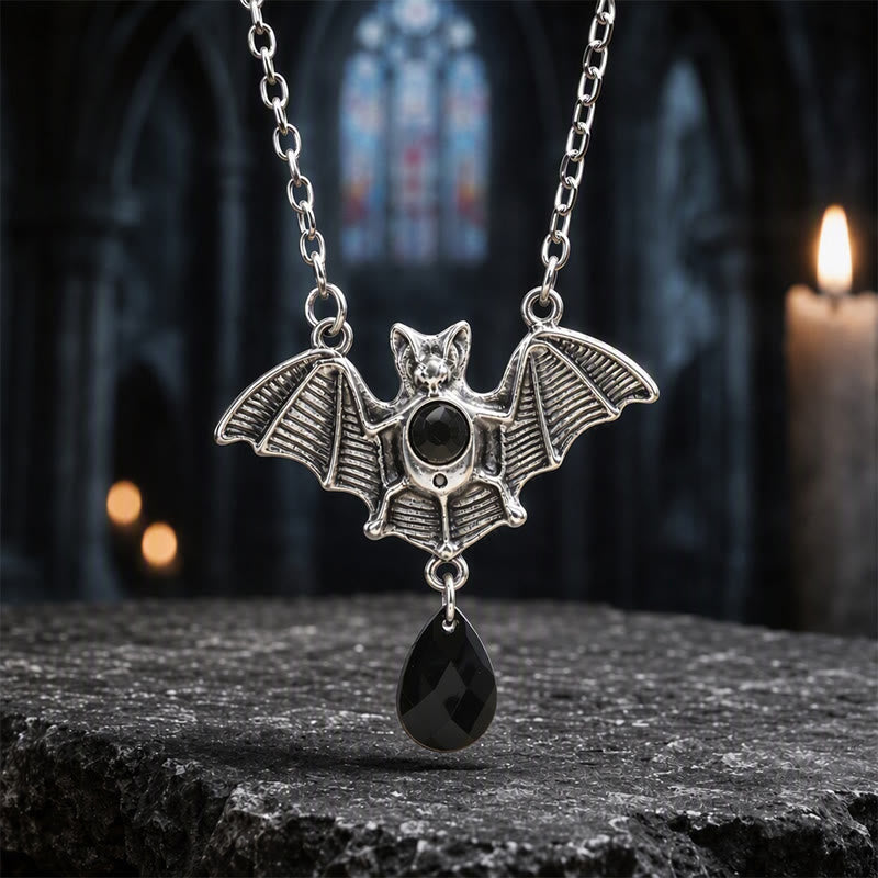 FREE Today: Vintage Metal Bat Choker Pendant Necklace Halloween Witchy Jewelry Day of the Dead - image 18