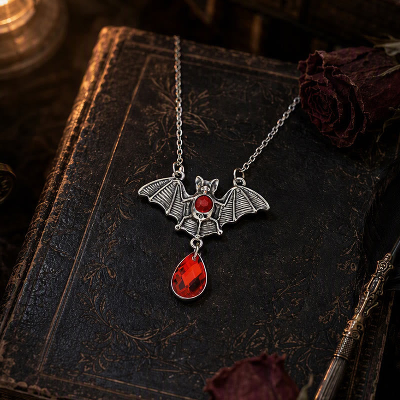 FREE Today: Vintage Metal Bat Choker Pendant Necklace Halloween Witchy Jewelry Day of the Dead - image 3