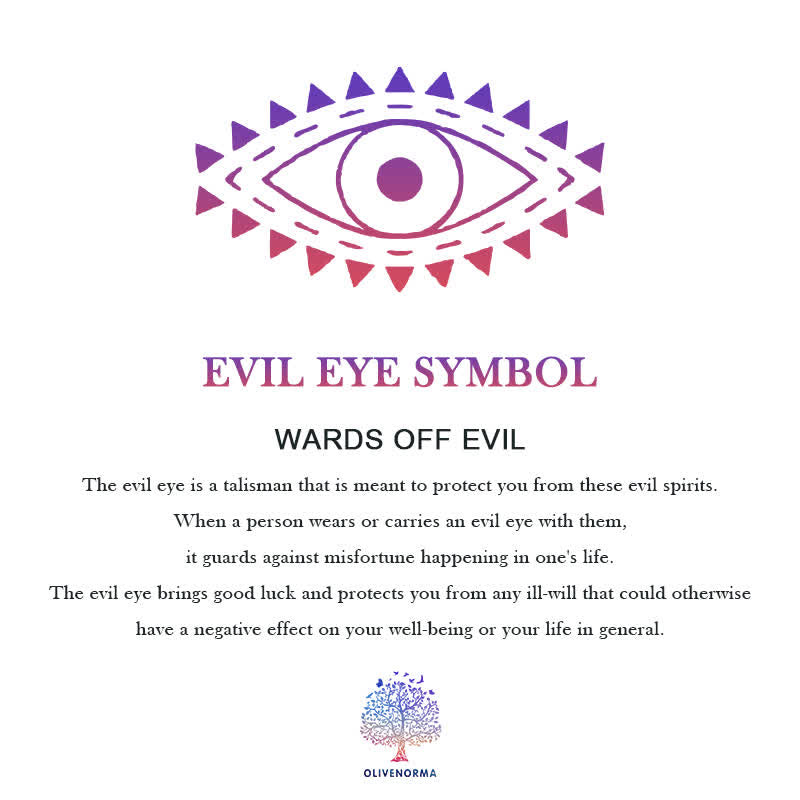 Olivenorma Stainless Steel Evil Eye Charm Design Protection Symbol Bracelet - image 19
