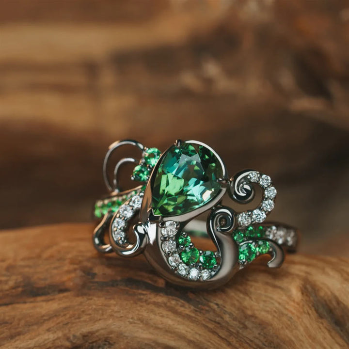FREE Today: "Intelligent marine life" Creative Octopus Finger Tentacle Ring - Adjustable - image 0