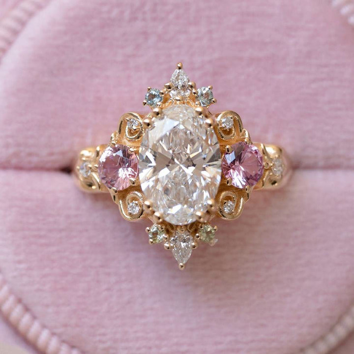 FREE Today: Handcrafted Luxury Vintage Victorian Style Oval Engagement Ring - image 7