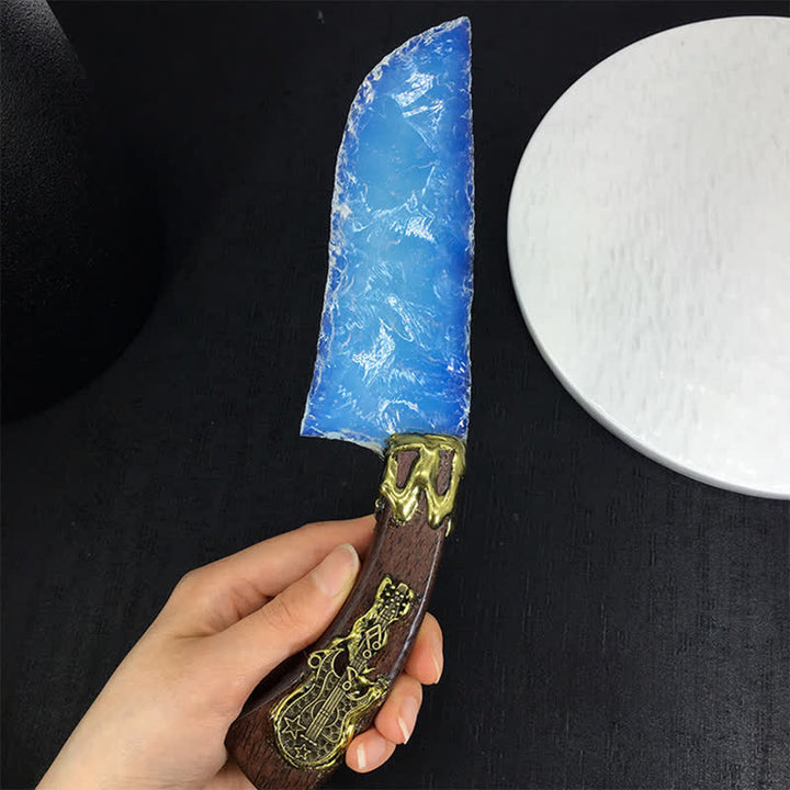 Olivenorma Opal Stone Blade Handmade Design Symbolizes Strength Ornament - Dagger B - image 8