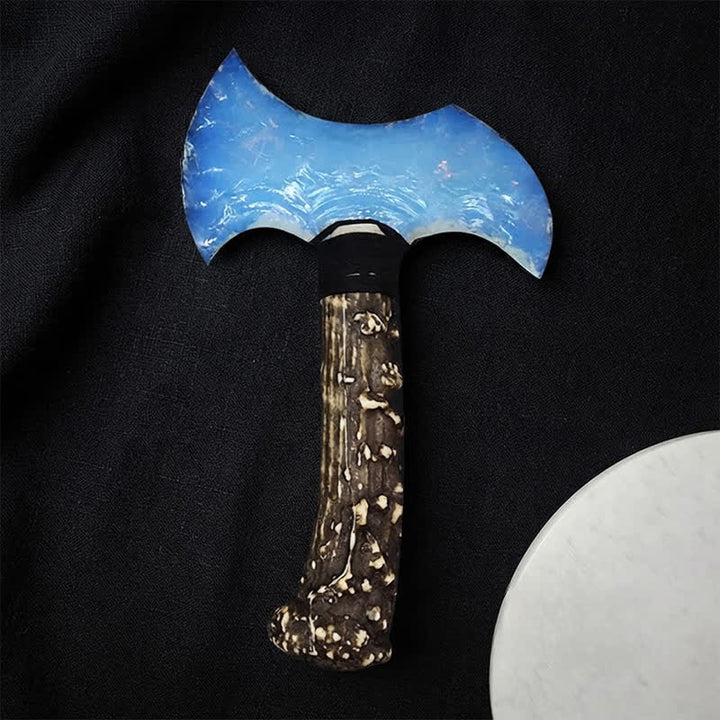 Olivenorma Opal Stone Blade Handmade Design Symbolizes Strength Ornament - image 10