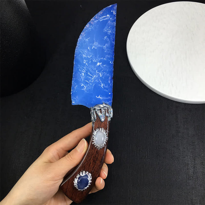 Olivenorma Opal Stone Blade Handmade Design Symbolizes Strength Ornament - Dagger A - image 7