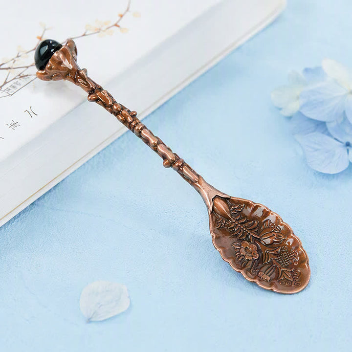 Olivenorma Assorted Crystal Branch Spoon Craft Design Symbolizes Healing Ornament - image 23