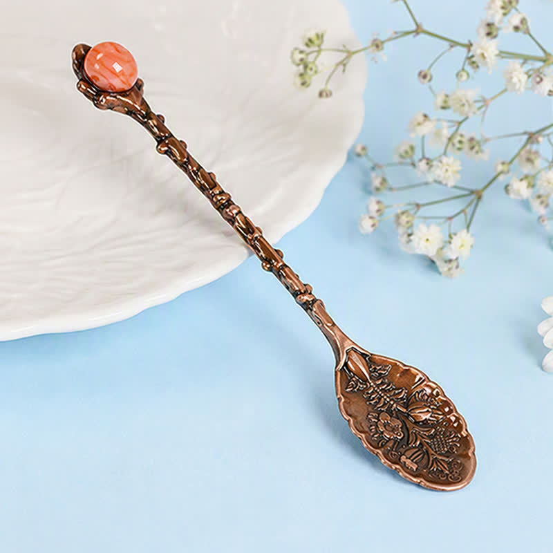 Olivenorma Assorted Crystal Branch Spoon Craft Design Symbolizes Healing Ornament - image 33