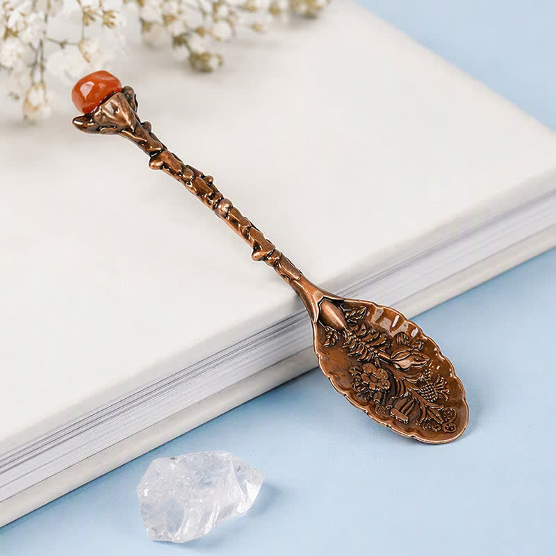 Olivenorma Assorted Crystal Branch Spoon Craft Design Symbolizes Healing Ornament - image 42