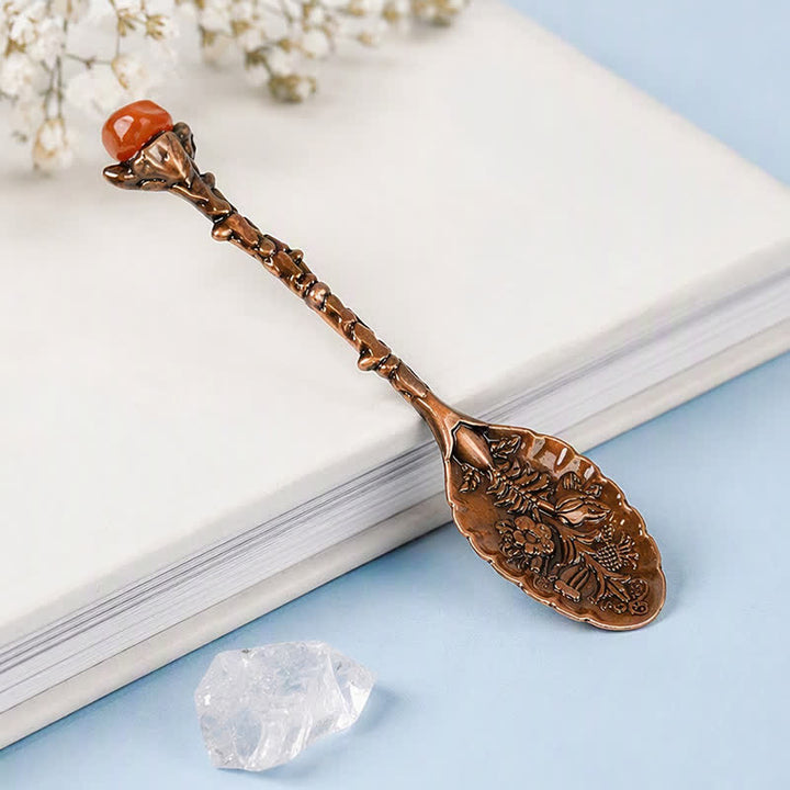 Olivenorma Assorted Crystal Branch Spoon Craft Design Symbolizes Healing Ornament - image 42