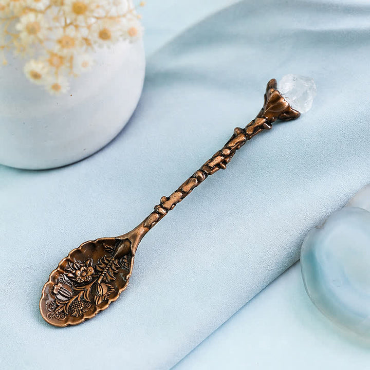Olivenorma Assorted Crystal Branch Spoon Craft Design Symbolizes Healing Ornament - image 15