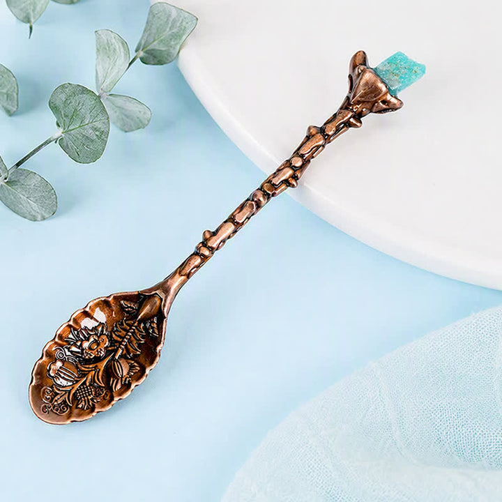 Olivenorma Assorted Crystal Branch Spoon Craft Design Symbolizes Healing Ornament - image 45