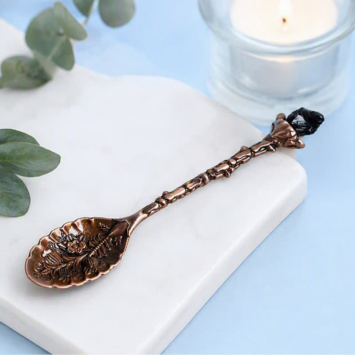 Olivenorma Assorted Crystal Branch Spoon Craft Design Symbolizes Healing Ornament - image 25