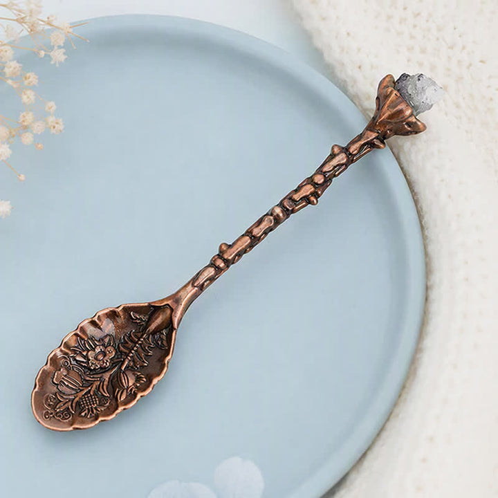Olivenorma Assorted Crystal Branch Spoon Craft Design Symbolizes Healing Ornament - image 48