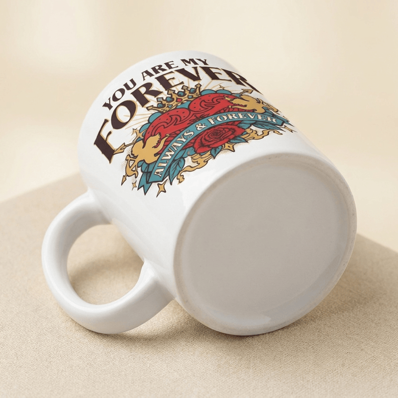 Olivenorma Heart Crown Cupid Eternal Love Ceramic Cup - image 5